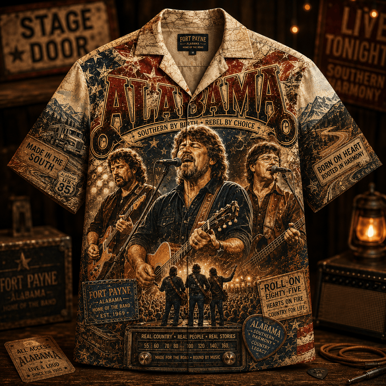 PREMIUM ABB HAWAIIAN SHIRT NTNA