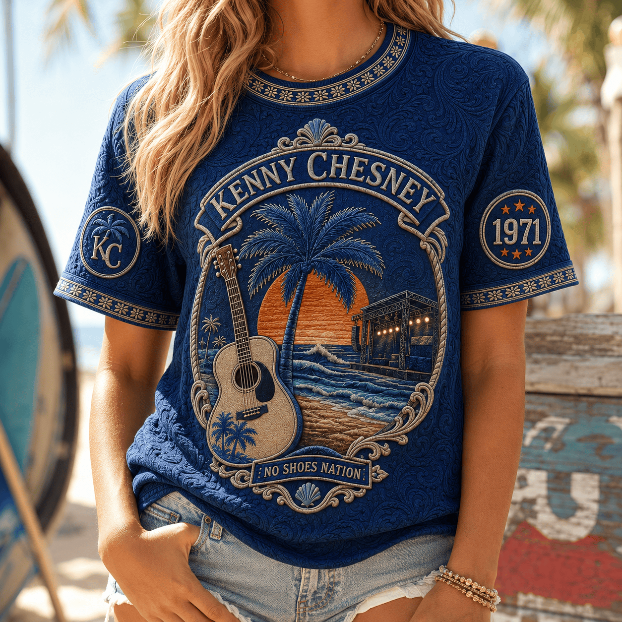 PREMIUM KNCN 3D EMBOSS SHIRT NPL
